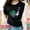 Clayton Clovers Angry Clover Black Cotton T Shirt