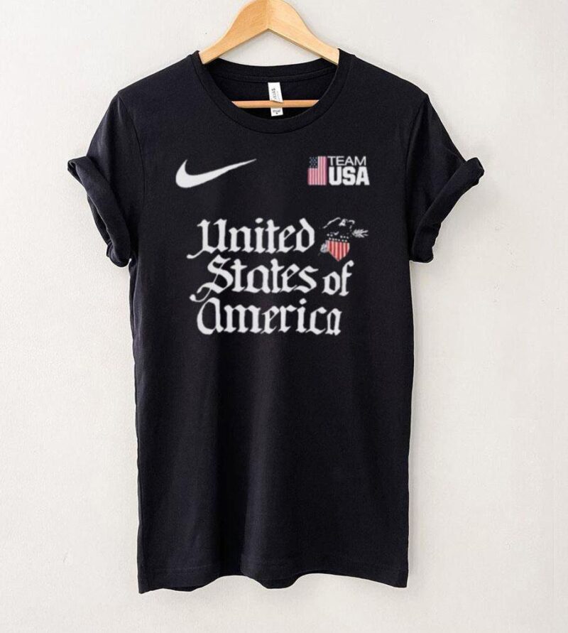 Design Olympic Paris Nike 2024 United States Of America Team Shirt