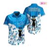 Detroit Lions NFL Hawaiian Shirt Black Cat Graphic 3D Printed Hawaii Shirt Short Fan Ever