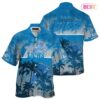 Detroit Lions NFL Hawaiian Shirt Style Tropical Pattern Hot Trending Summer For Awesome Fans