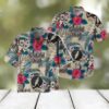 Grateful Dead Logo With Flower And Leaves Pattern 2024 Trendy Hawaiian Shirt