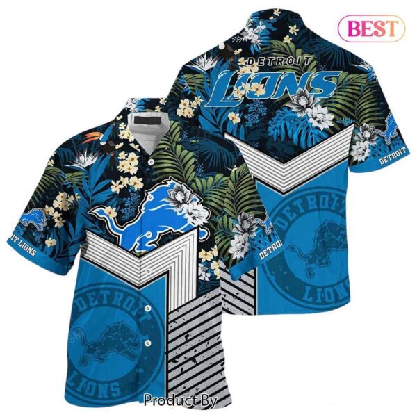 HOT TREND Detroit Lions NFL Football Beach Shirt This Summer Hawaiian Shirt For Big Fans