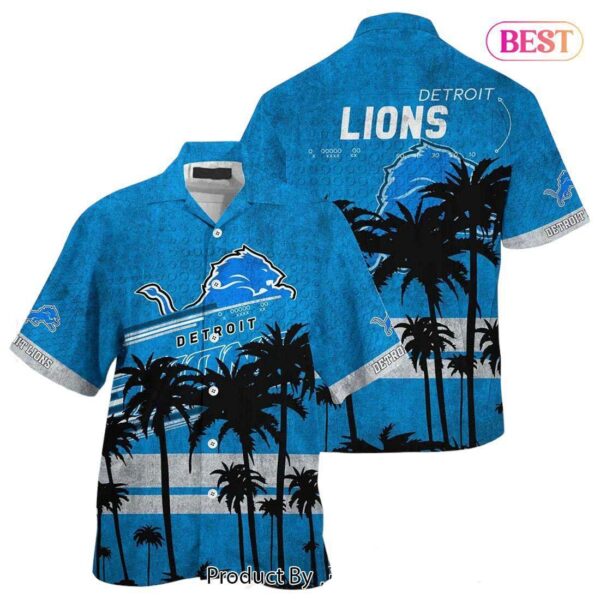 HOT TREND Detroit Lions NFL Hawaiian Shirt This Summer Beach Shirt Gift For Fans