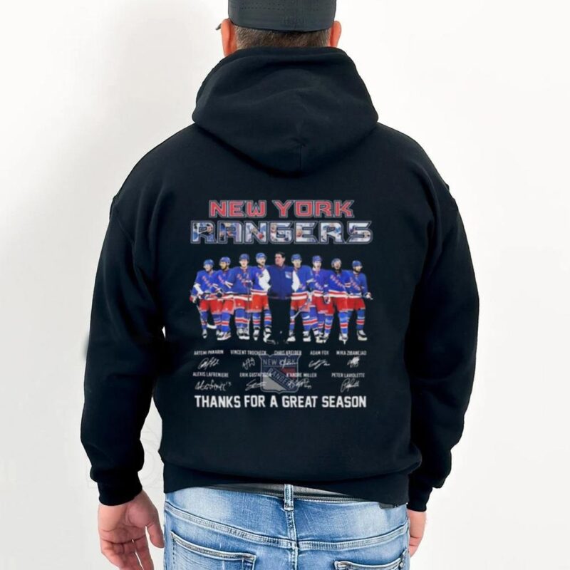 New york rangers thank you for a greats season 2024 shirt