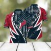 NFL Houston Texans Graphic American Flag Hot Summer Hawaiian Shirt 2024