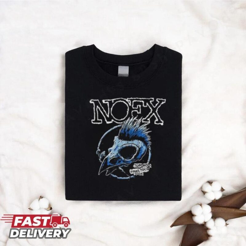 NOFX Toronto 2024 Final Tour shirt