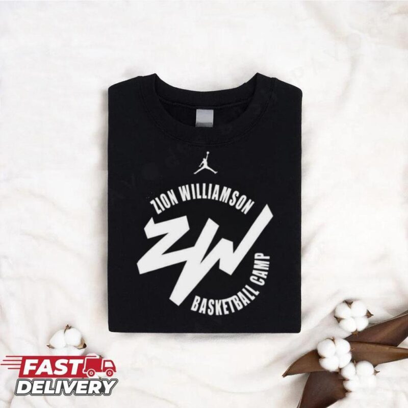 Official Zion Williamson Wearing Zion Williamson Basketball Camp Shirt