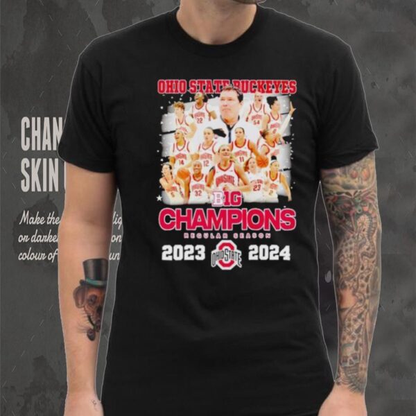 Ohio State Buckeyes B1G Champions Regular Season 2023 2024 shirt