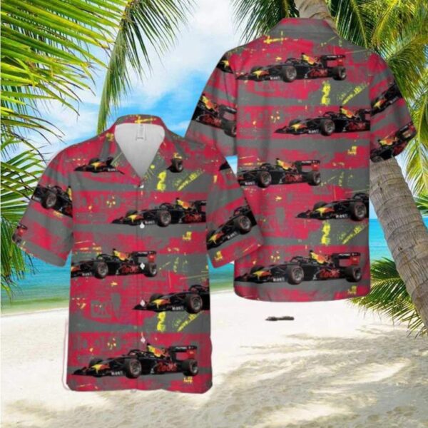 Red Bull Porsche F1 2024 Hawaiian Shirt Summer Holiday Gift