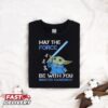 Star Wars Baby Yoda May The Force Be With You Diabetes Awareness shirt