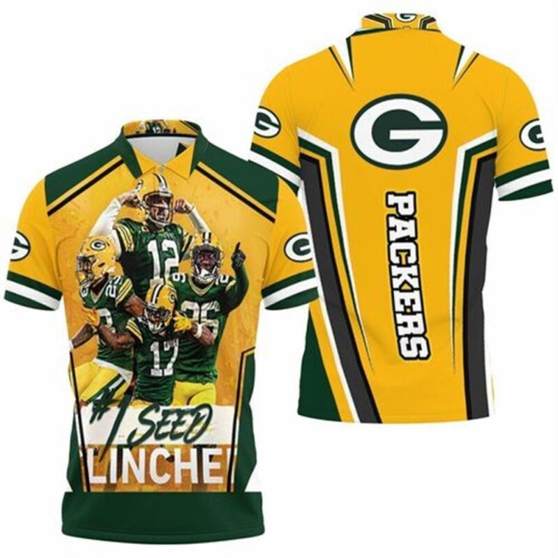 1 Seed Green Bay Packers Nfc North Division Champions Super Bowl Polo Shirt