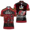 American Tampa Bay Buccaneers Nfc South Division Champions Super Bowl Liv (1) 3d Polo Shirt