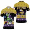 Minnesota Viking Christmas Grinch In Toilet Knitting Pattern SweatShirt