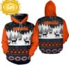 NFL Chicago Bears 3D All Over Print Hoodie Shirt Gift For Xmas