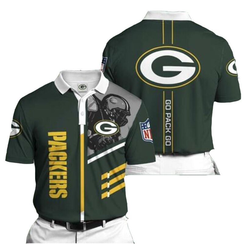 Nfl Green Bay Packers Sports American Football Polo Shirt