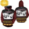 NFL Washington Commanders Football Team 3D All Over Print Hoodie Shirt Gift For Xmas