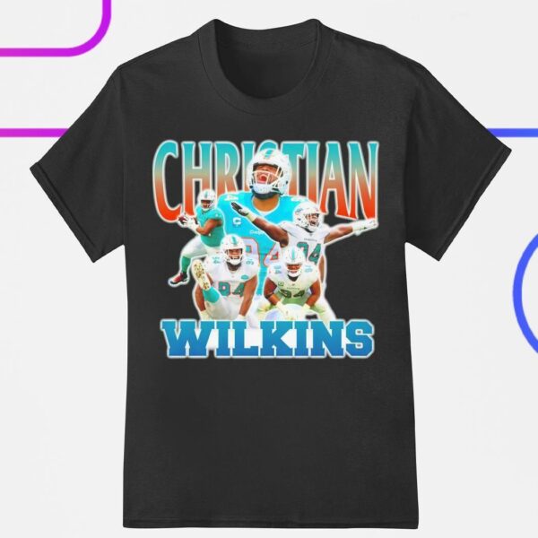 Christian Wilkins Miami Dolphins vintage shirt