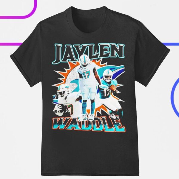 Jaylen Waddle Miami Dolphins Retro shirt