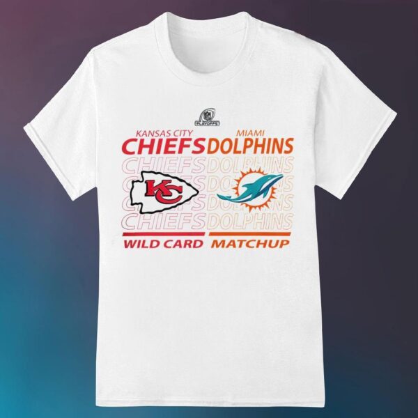 Kansas City Chiefs Vs Miami Dolphins Nfl 2023 Wild Card Matchup shirt