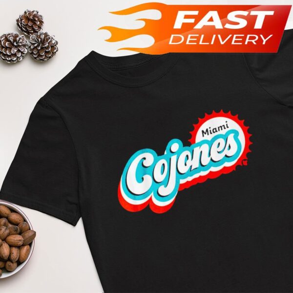 Miami Dolphin cojones shirt