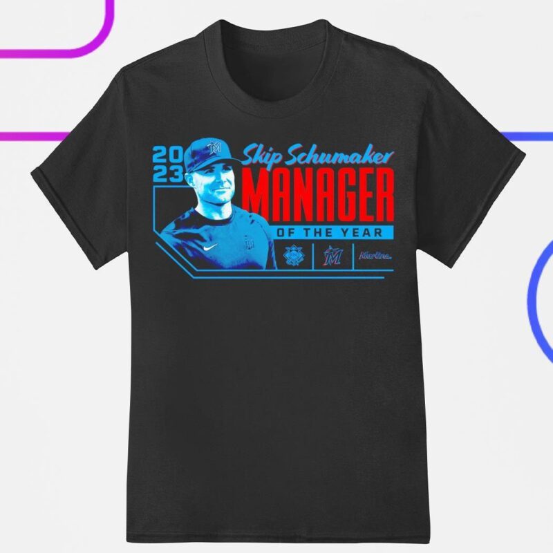 Miami Dolphins football skip schumaker manager of the year shirt