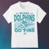 Miami Dolphins go fins logo shirt