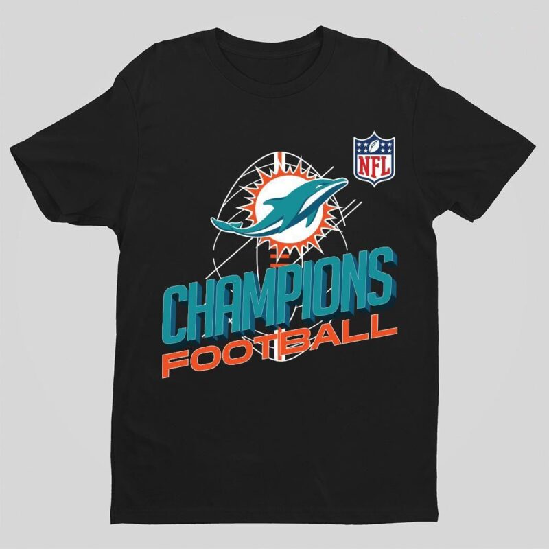 Miami Dolphins logo champions NFL shirt