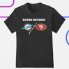 NFL House Divided Miami Dolphins and San Francisco 49ers logo shirt