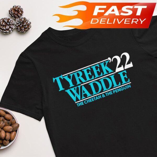 Tyreek Waddle Miami Dolphins ’22 the cheetah & the penguin shirt